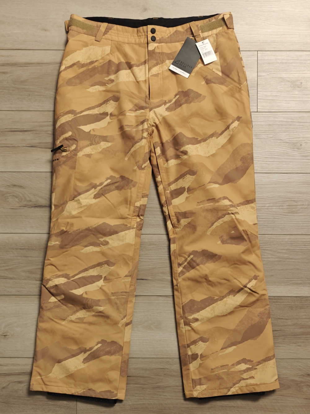 Boulder Gear Front Range Men’s Ski Snow Pants Size L Bunker Waterproof Insulated